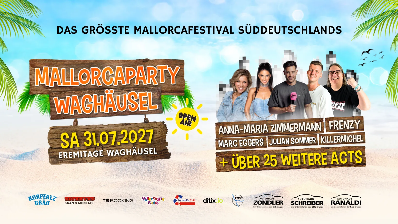 Mallorcaparty Waghäusel 2027