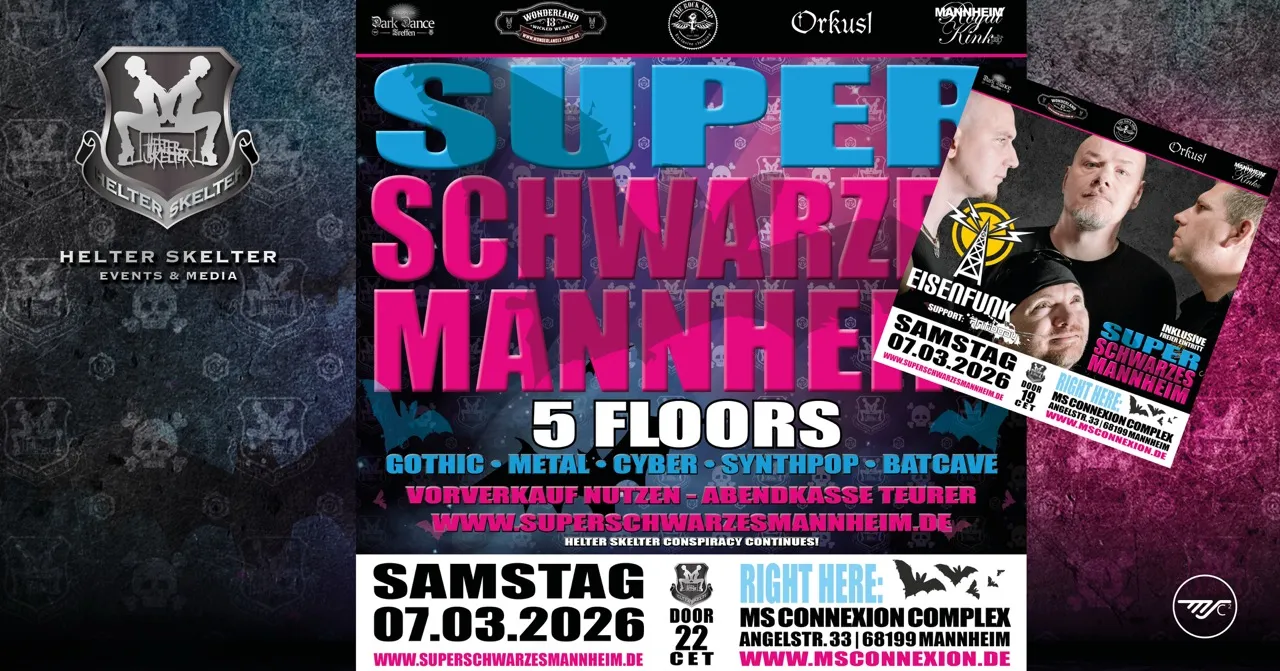 SUPER SCHWARZES MANNHEIM • EISENFUNK Live