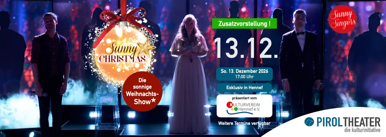 Sunny Christmas 2026 - Die sonnige Weihnachtsshow