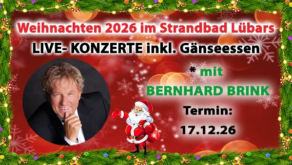 Weihnachtskonzert mit Bernhard Brink