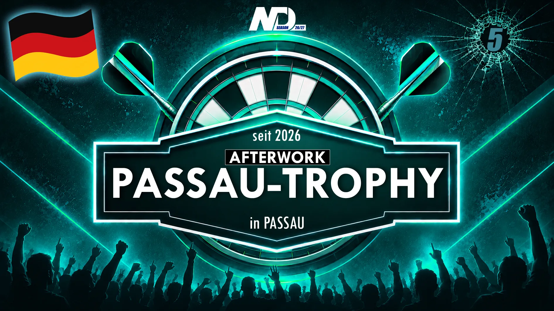 Passau-Afterwork-Trophy Vol. 9-26 🎯 Season 2026/27 | 18x in 94032 Passau | Bayern | Germany 🇩🇪