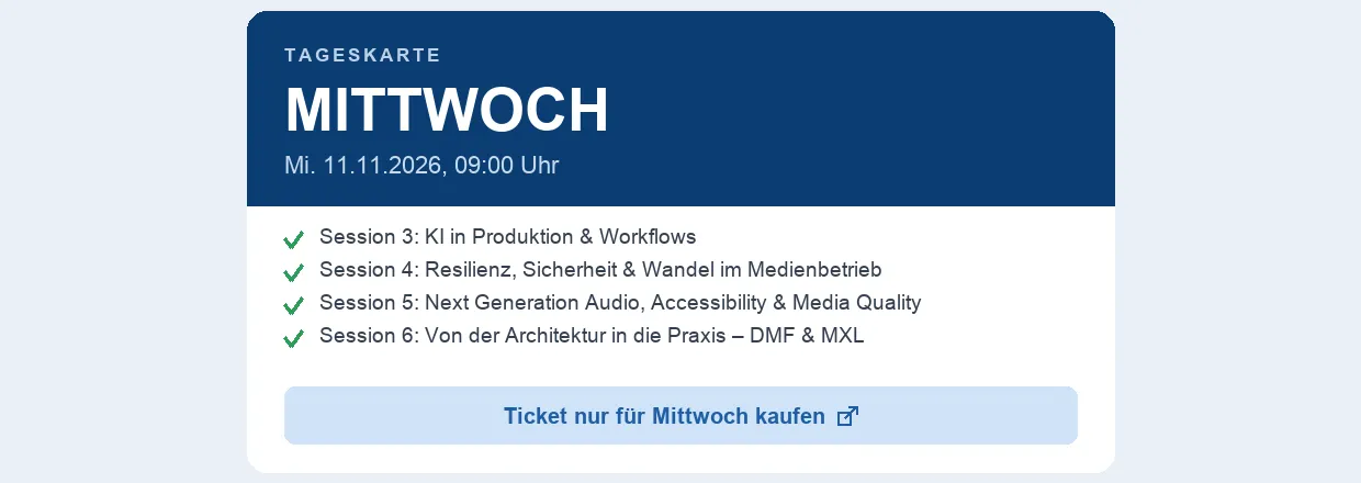 Mittwoch - FKTG-Fachtagung e.V. 2026