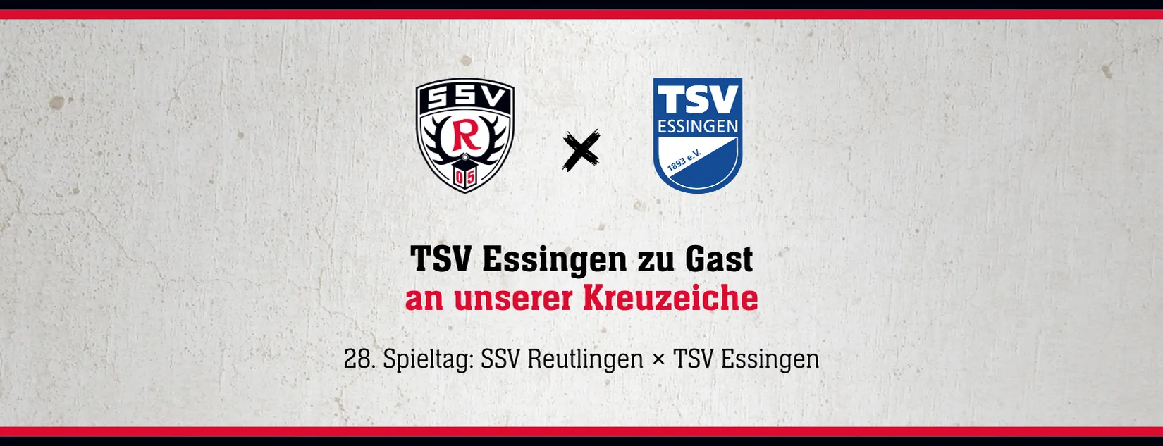 28. Spieltag: SSV Reutlingen × TSV Essingen