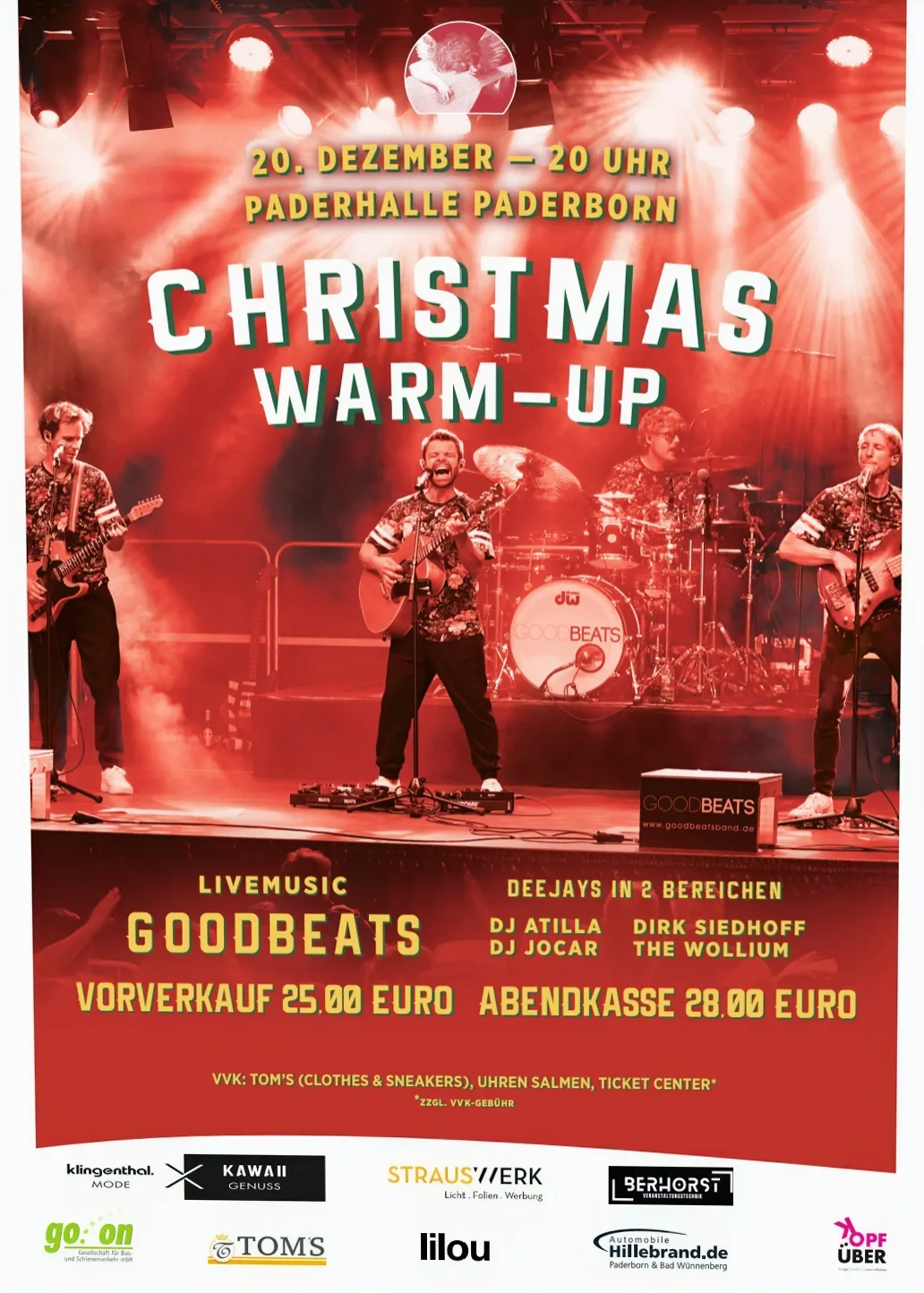 CHRISTMAS WARM UP PARTY