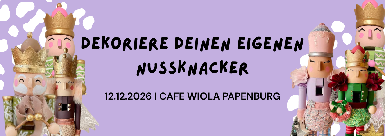 Dekoriere deinen eigenen Nussknacker