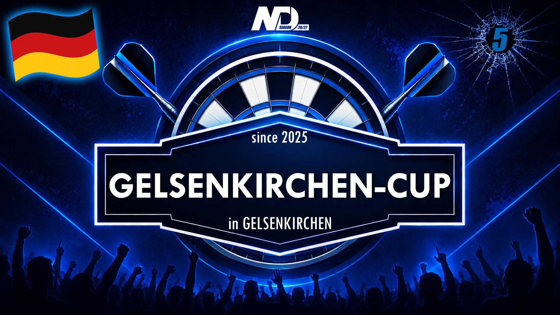 Gelsenkirchen-Cup Vol. 7+8 🎯 Season 2026/27 | 2x in 45881 Gelsenkirchen| Nordrhein-Westfalen | Germany 🇩🇪