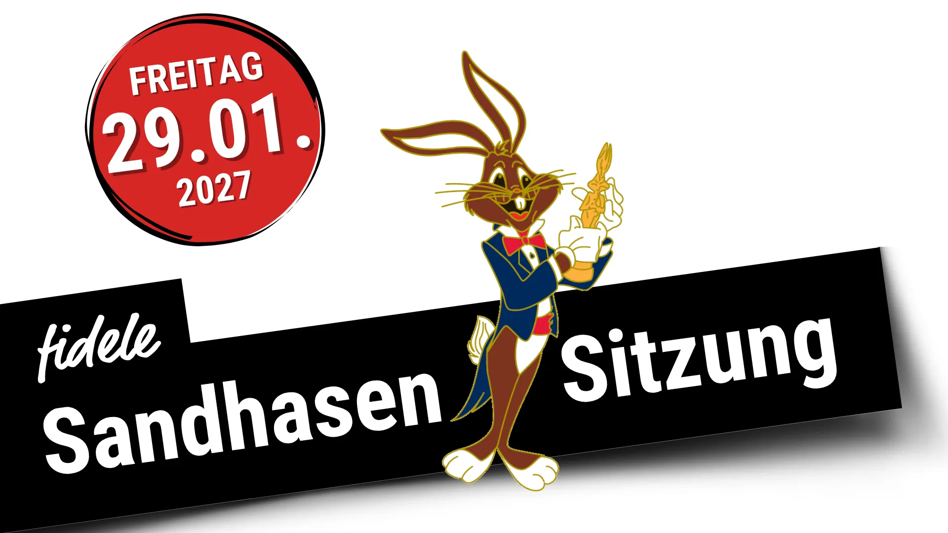 Fidele Sandhasen-Sitzung 2027