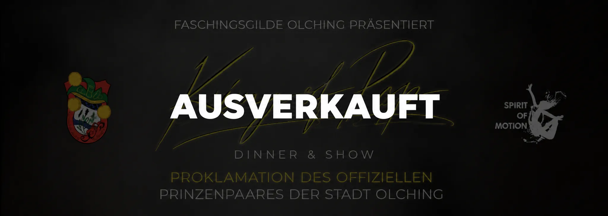 Proklamation der Faschingsgilde Olching