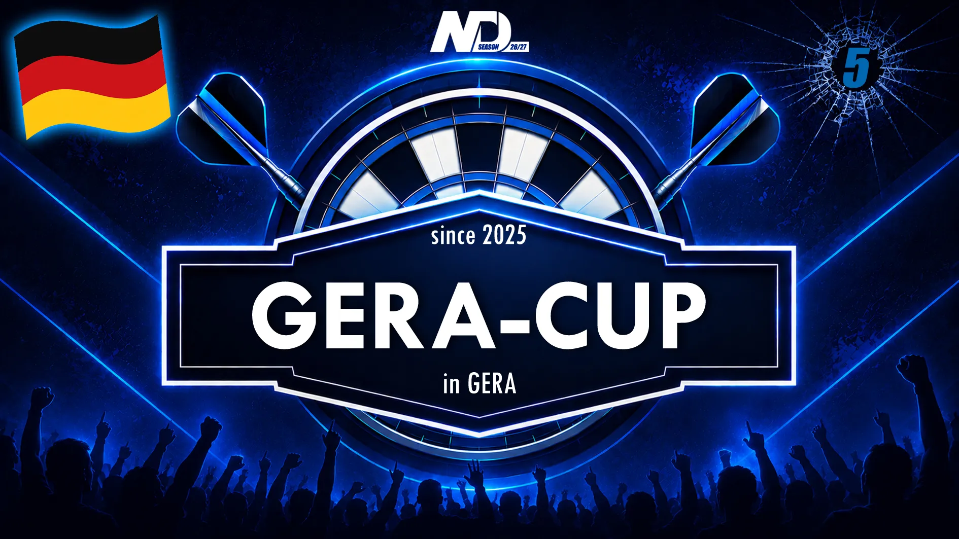 Gera-Cup Vol. 5-8 🎯 Season 2026/27 | 4x in 07545 Gera | Thüringen | Germany 🇩🇪