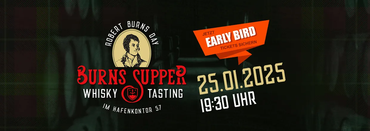 BURNS SUPPER - Robert Burns Day - Whisky Tasting
