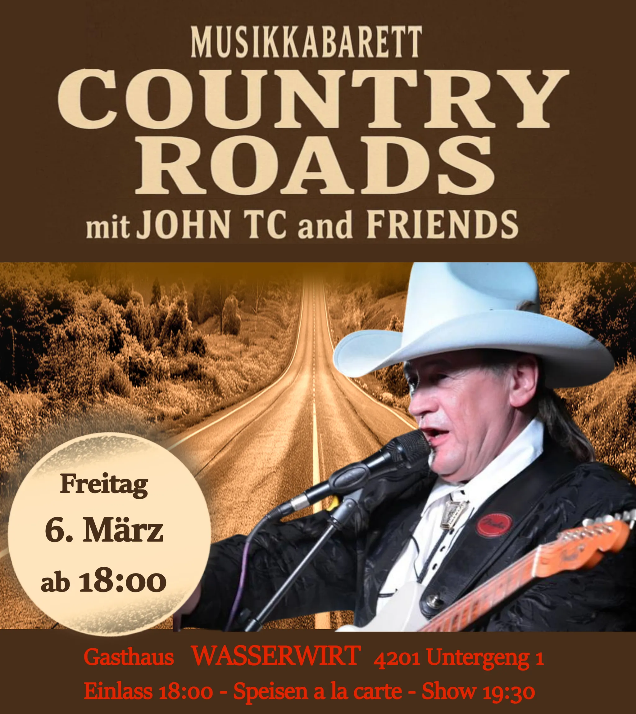 Country Roads Musikkabarett