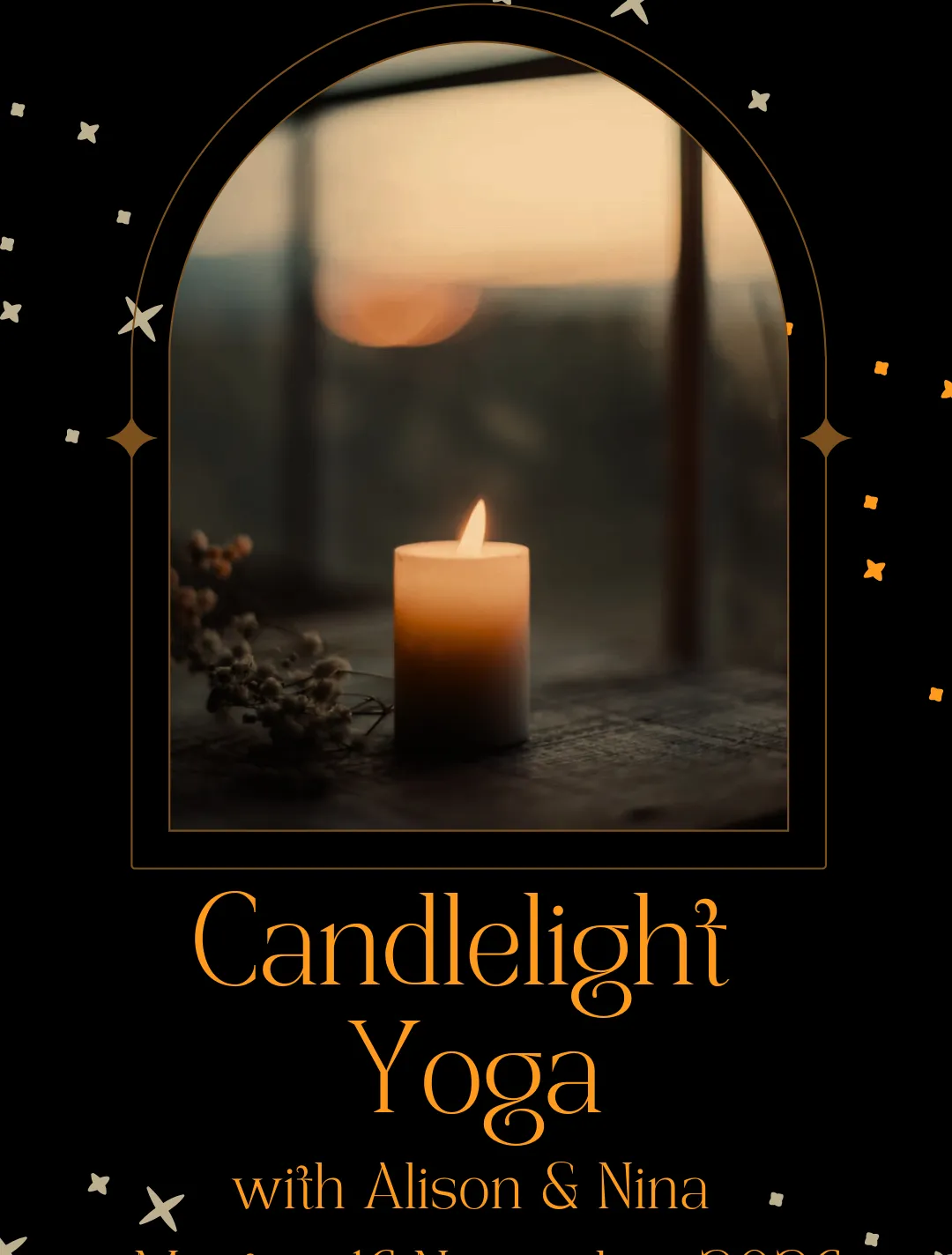 Candlelight Yoga with Alison & Nina