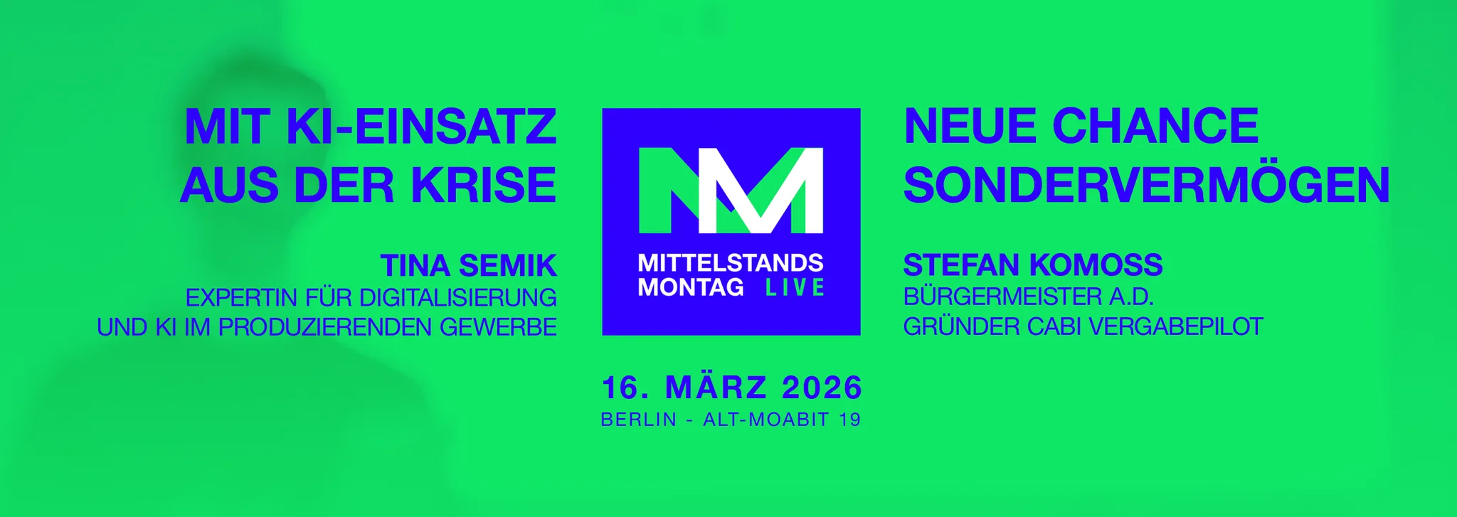 MittelstandsMontag Nr. 1