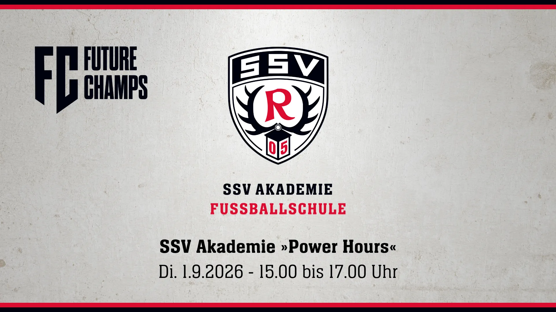 SSV Akademie »Power Hours« am Di. 1.9.2026