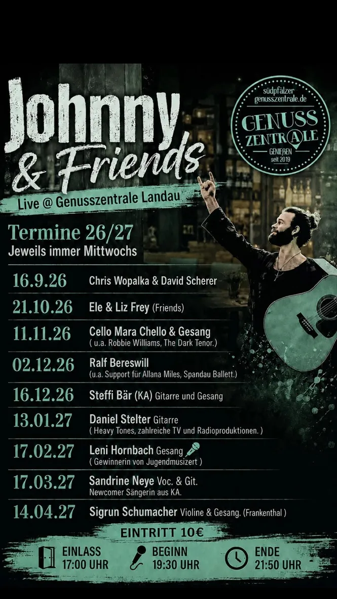 Johnny & Friends live @ Genusszentrale