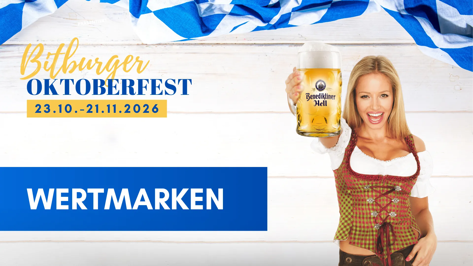 Wertmarken Bitburger Oktoberfest