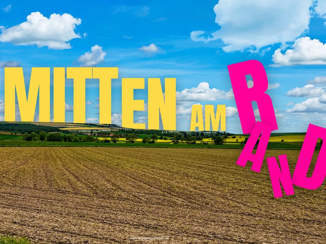 Theater: Mitten am Rand (Tickets über BoatPeopleProjekt - siehe Link im Text)