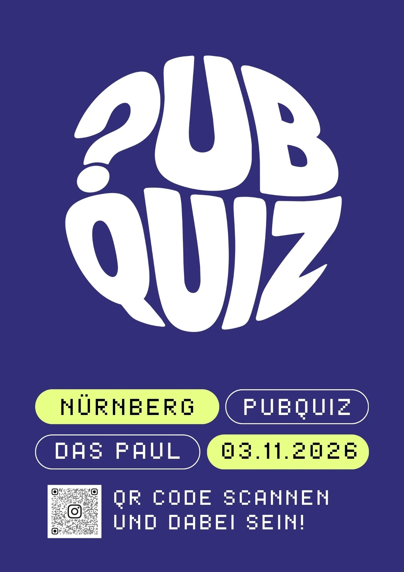 PUBQUIZ @ dasPaul Nürnberg