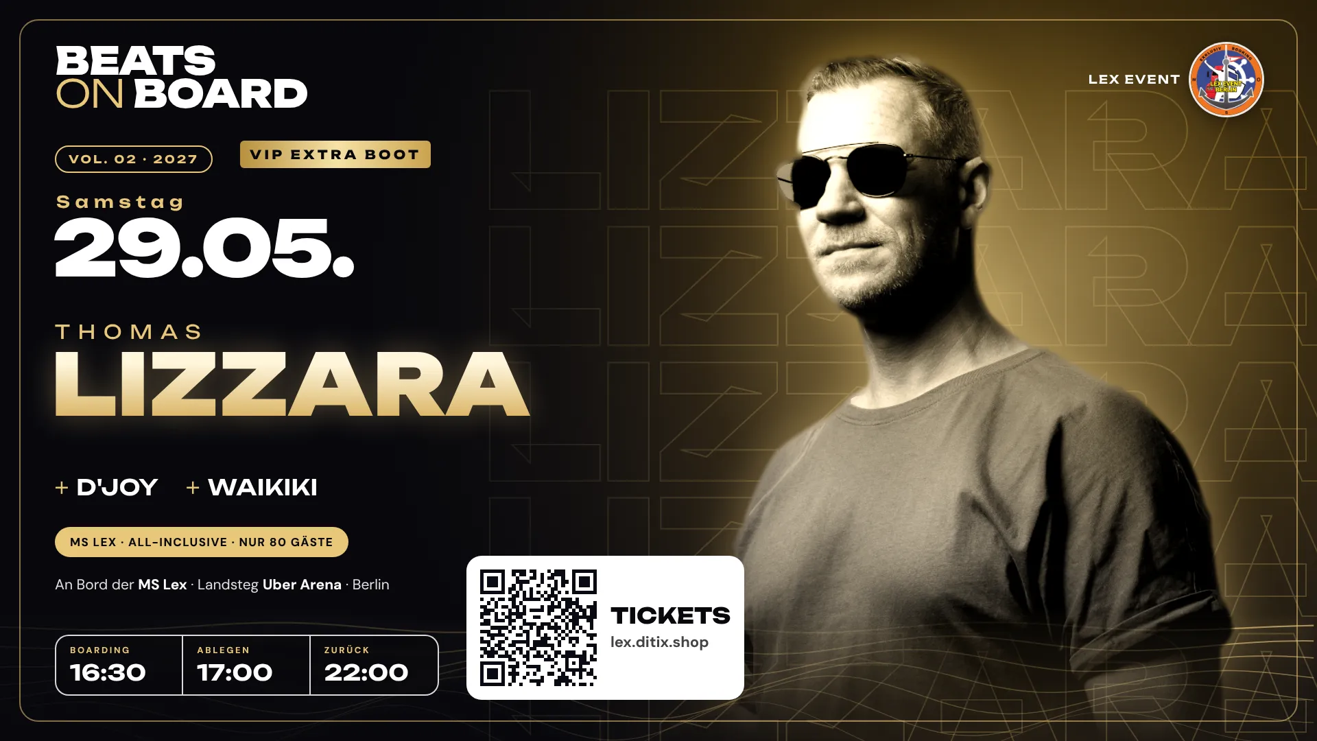 Beats on Board Vol. 02 · VIP Extra Boot · Thomas Lizzara · All Inclusive