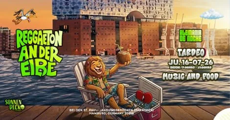 REGGAETON AN DER ELBE I DAY DRINKING @ SONNENDECK HAMBURG