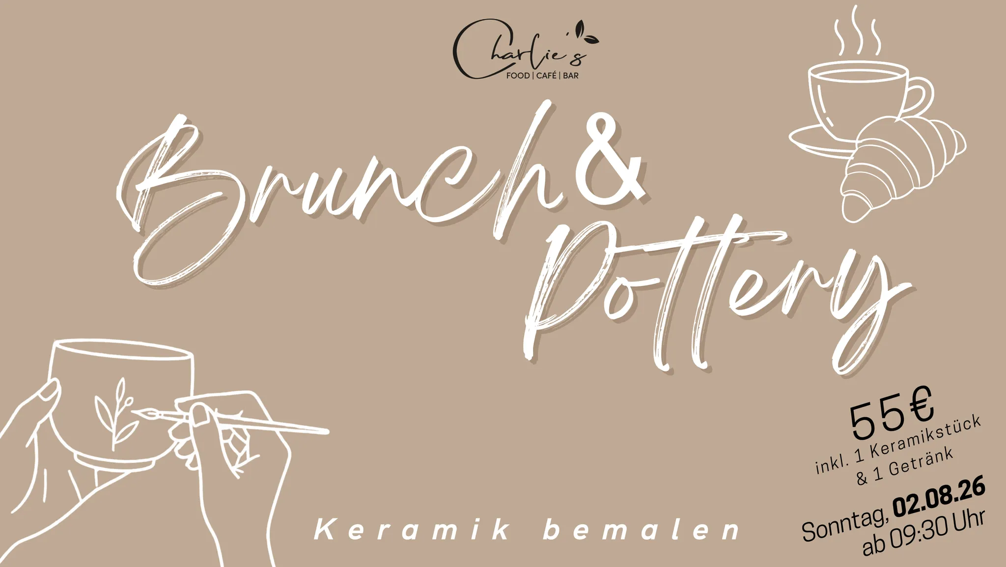 Brunch & Pottery Charlie's Regensburg